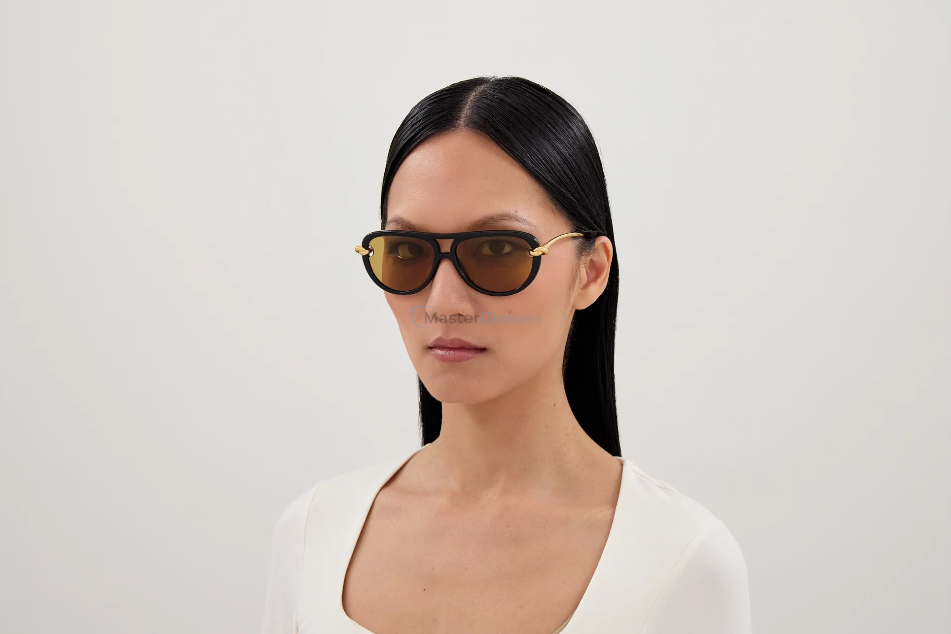 Bottega Veneta BV1418S-001 58 ���� ��������������