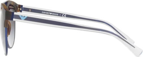   Emporio Armani EA4092 50898G Matte Havana/matte Blue