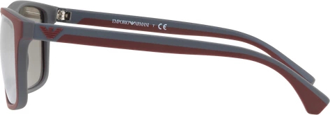 Солнцезащитные очки Emporio Armani EA4033 56166G Top Bordeaux On Dk Grey Rubber