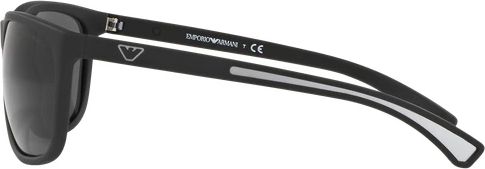   Emporio Armani EA4078 506387 Black Rubber