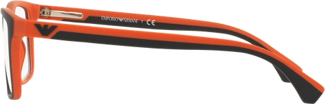 Оправа Emporio Armani EA3034 5529 Black/orange Rubber