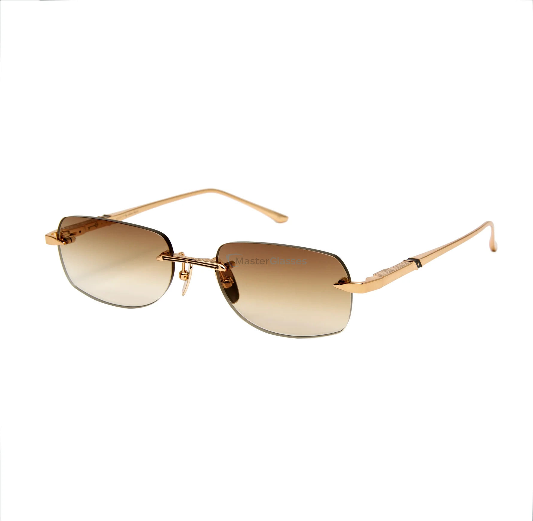 Солнцезащитные очки Leisure Society Meursault. 18K GOLD Brown Gradient