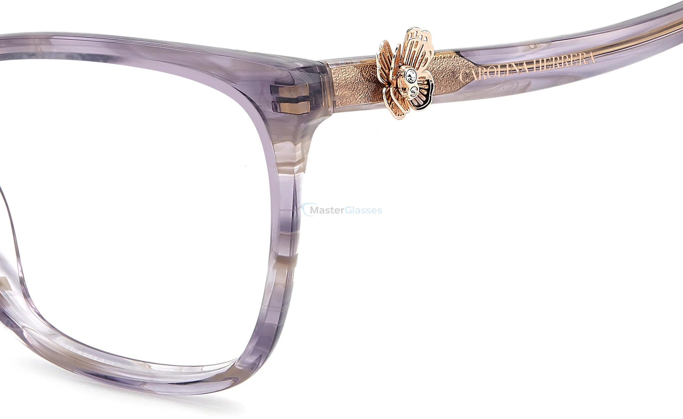 Оправа CAROLINA HERRERA HER 0395/G 7FF Violet Horn