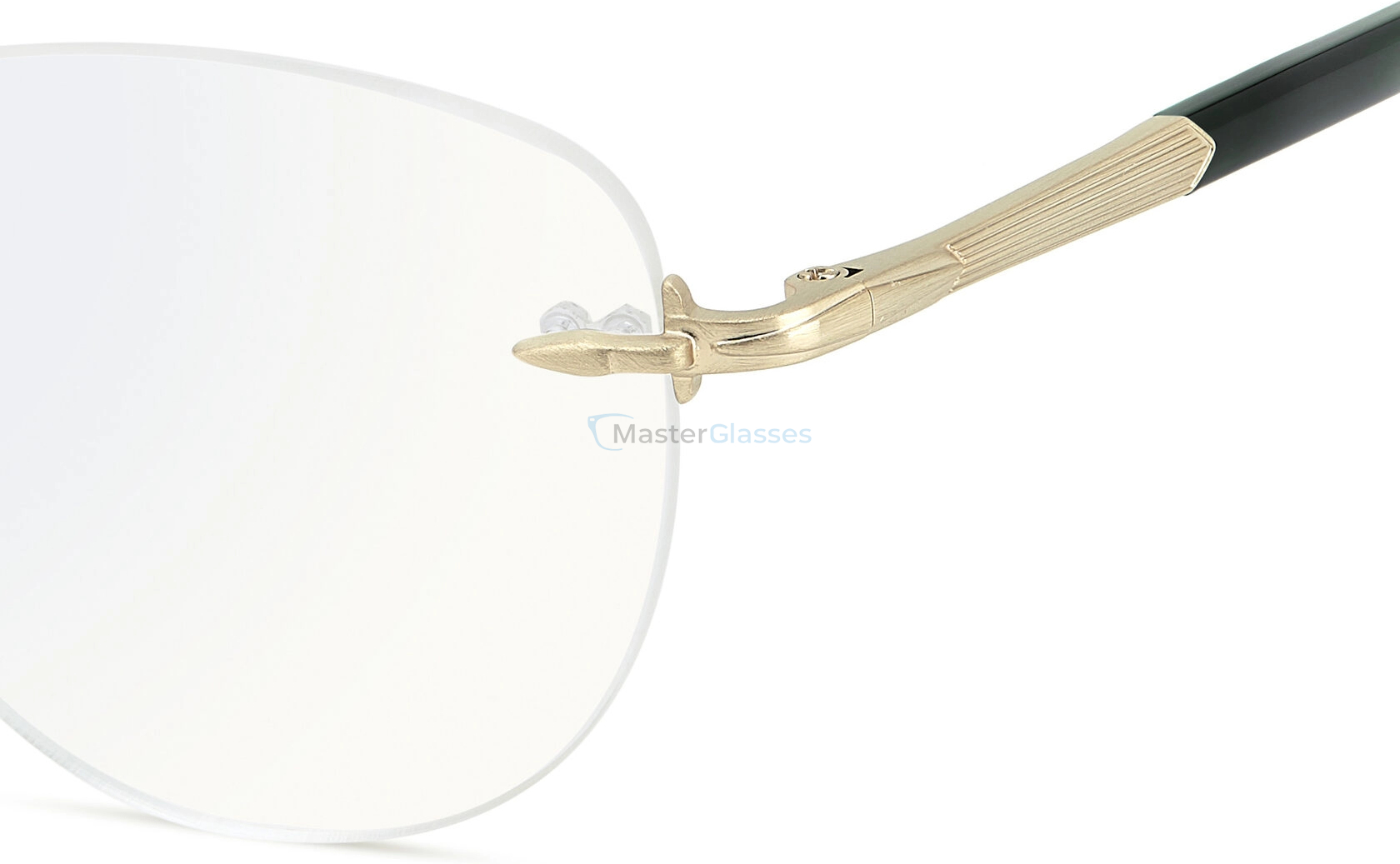 Оправа DAVID BECKHAM DB 1243 CI3 Gold Striped Green