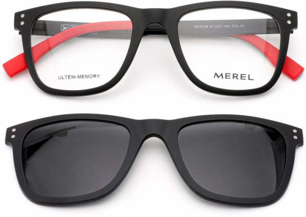 Оправа с солнцезащитным клипоном Merel ME6106 C01