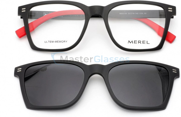 Оправа с солнцезащитным клипоном Merel ME6105 C02