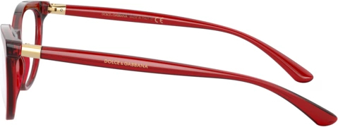  Dolce & Gabbana DG3324 550 Transparent Red