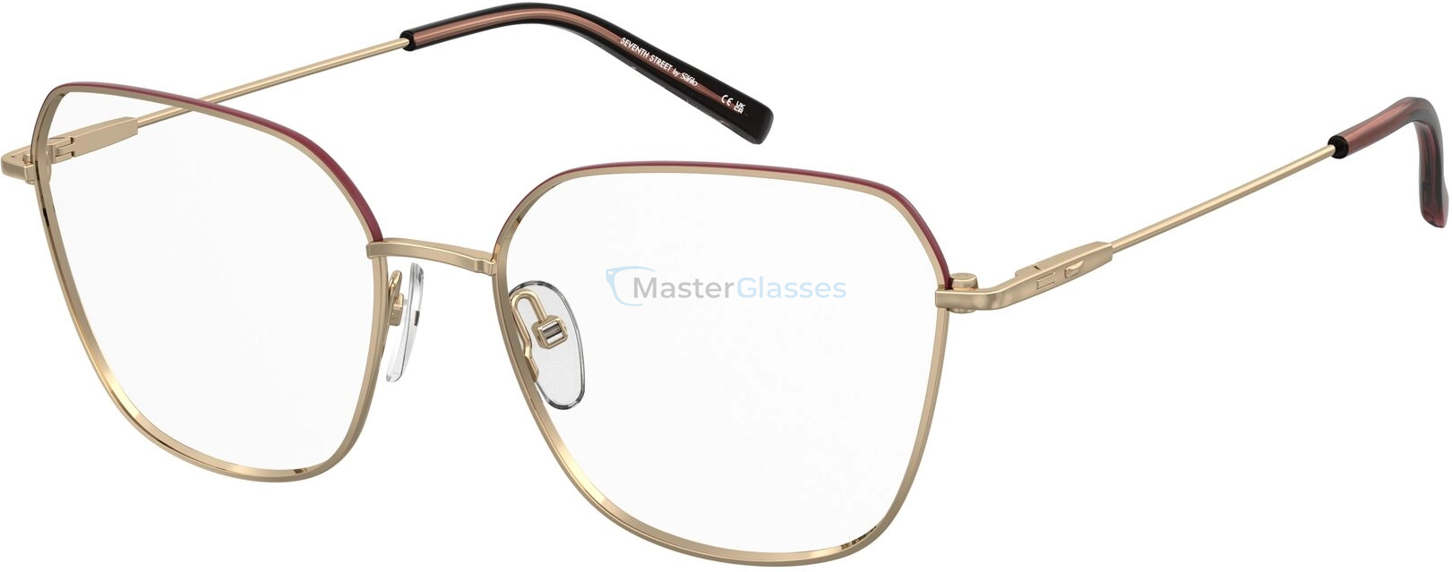 Оправа SEVENTH STREET 7A 637 6K3 Burgundy Gold