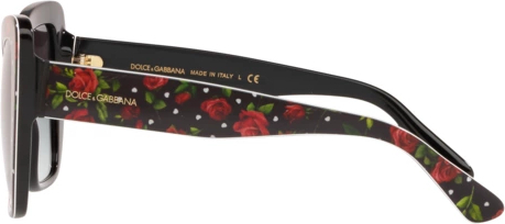 Солнцезащитные очки Dolce & Gabbana DG4348 32298G Print Roses/hearts