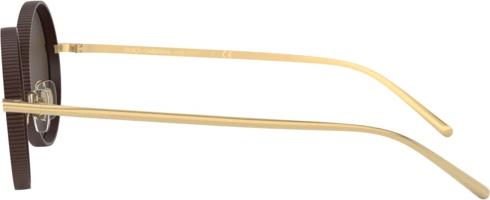 Солнцезащитные очки Dolce & Gabbana DG2246 132073 Gold/matte Brown