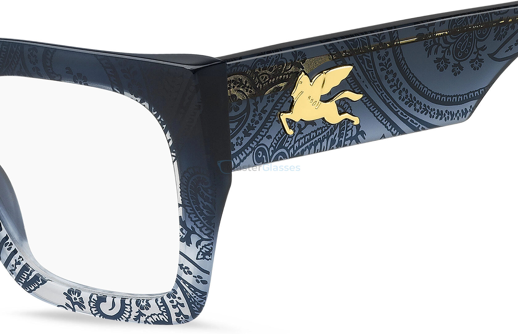 Оправа ETRO 0109 GF5 Blue Pattern Blue