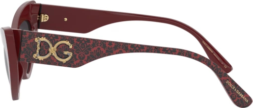 �������������� ���� Dolce & Gabbana DG4368 32348G Damasco Black On Bordeaux