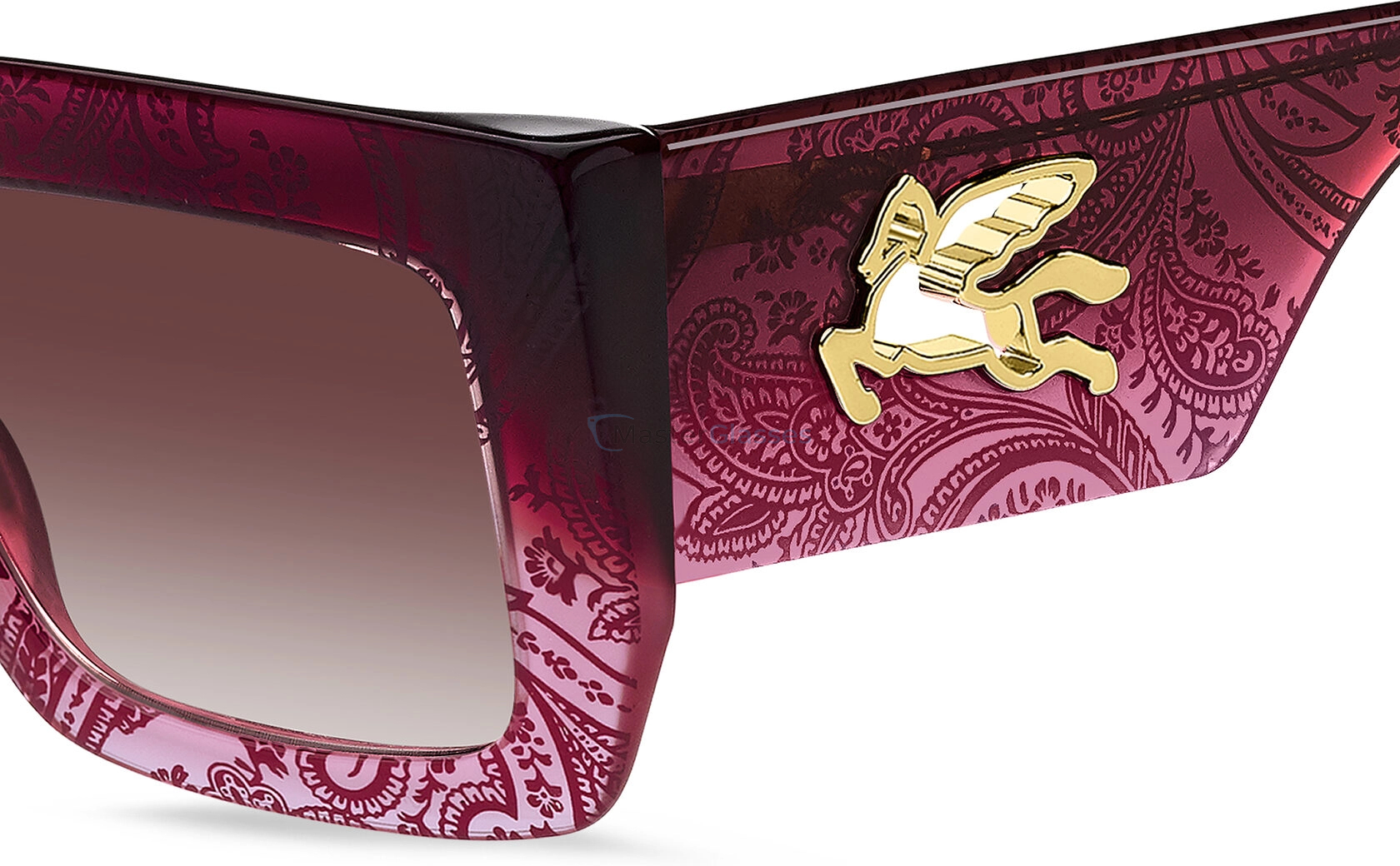 �������������� ���� ETRO 0108/S QOA Burgundy Pattern Burgundy