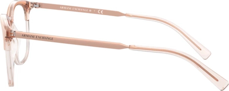 ������ Armani Exchange AX3065 8300 Transp Light Rose/rose Gold