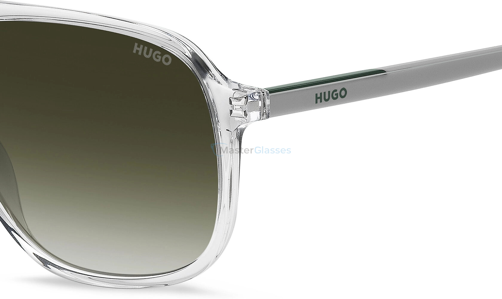 Солнцезащитные очки HUGO HG 1398/S 0OX Crystal Green