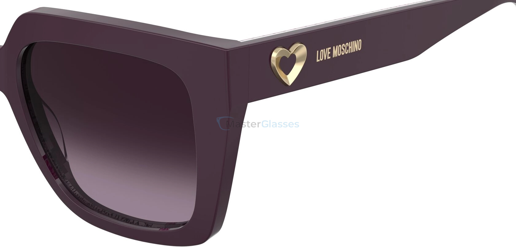 �������������� ���� MOSCHINO LOVE MOL099/S BPK Pattern Violet