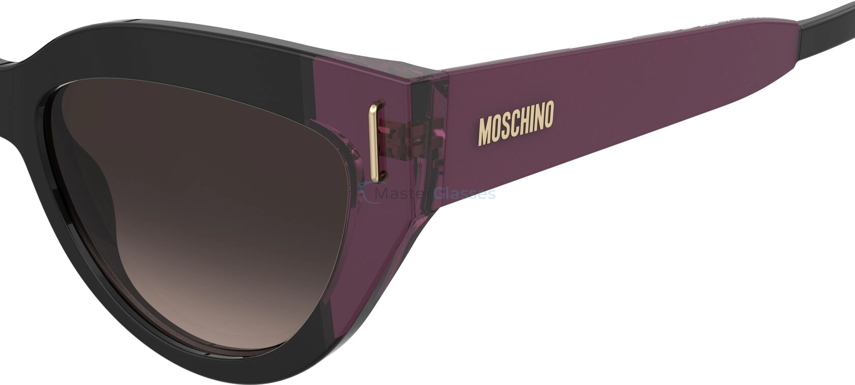 �������������� ���� MOSCHINO MOS208/S GUU Black Burgundy