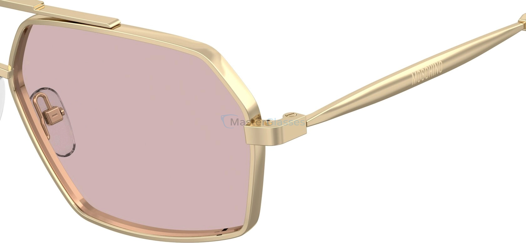 Солнцезащитные очки MOSCHINO MOS210/S 000 Rose Gold