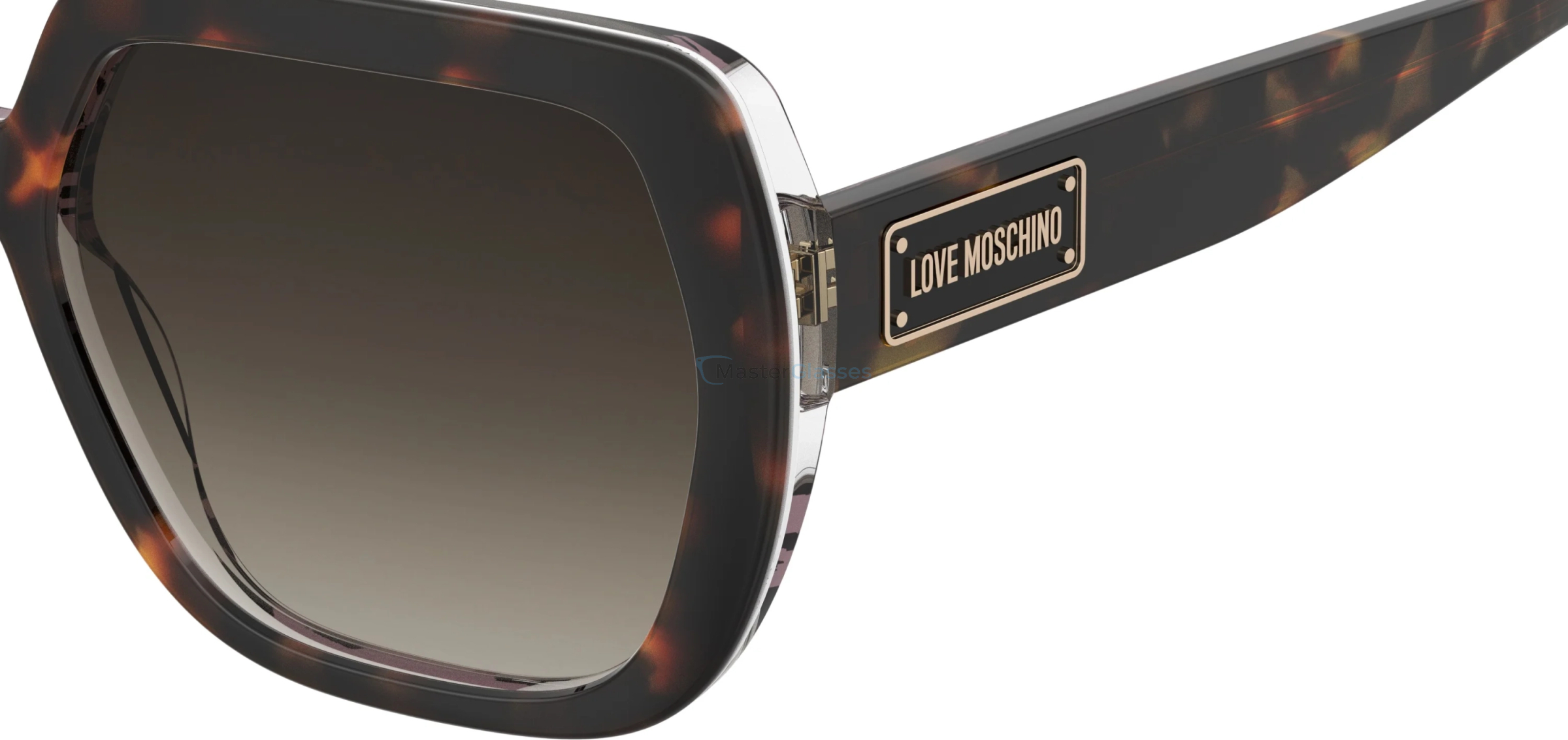 Солнцезащитные очки MOSCHINO LOVE MOL082/S MAP Havana Patttrn Pink