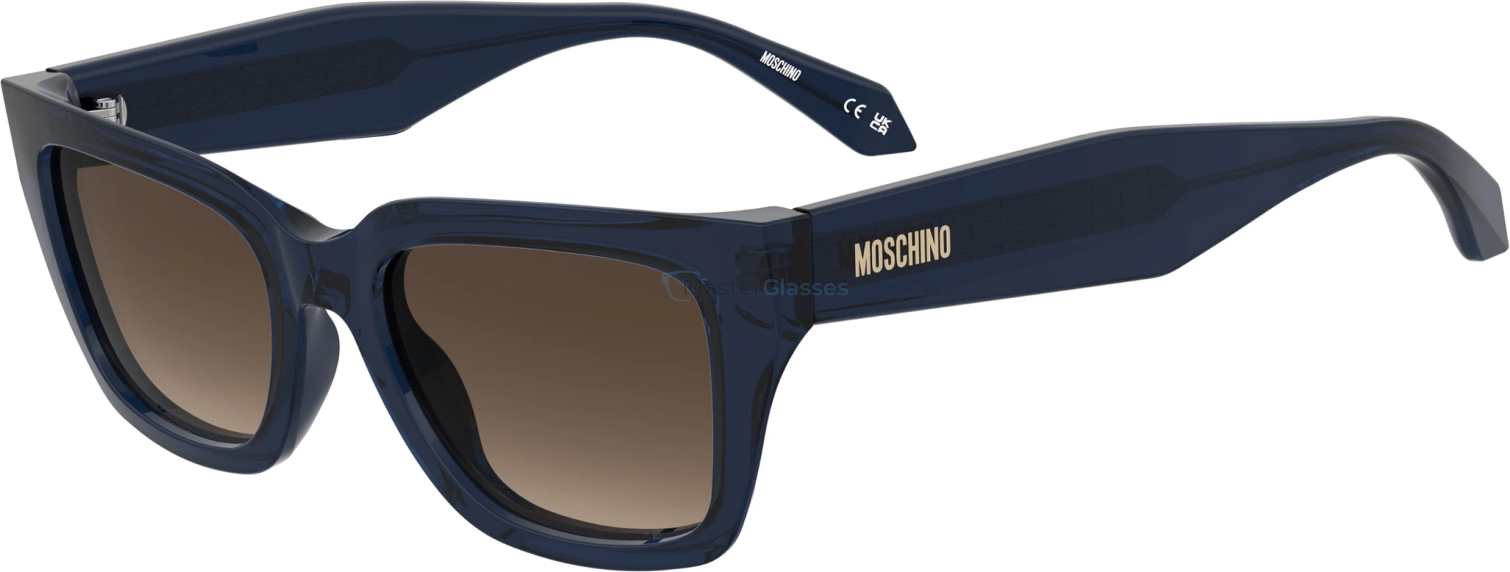Солнцезащитные очки MOSCHINO MOS216/S S9W Blue Brown