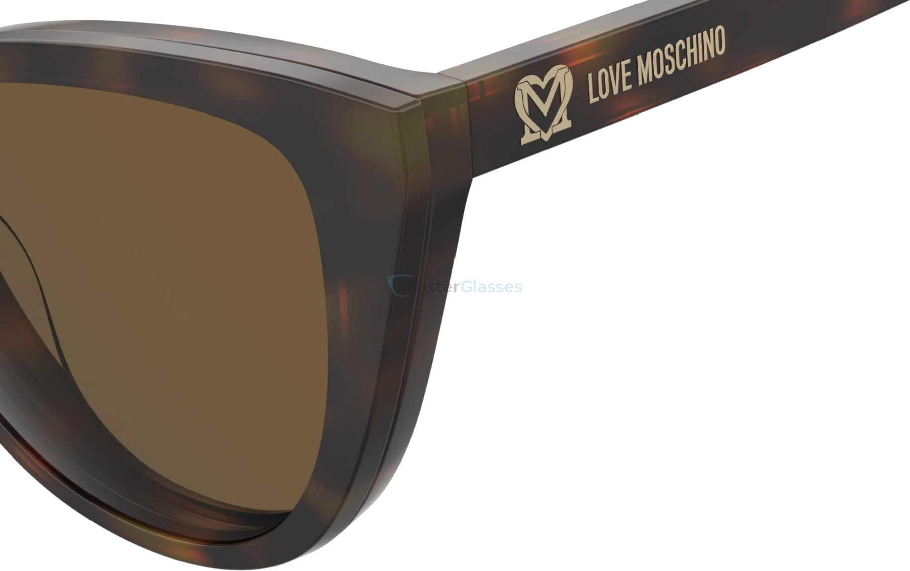 Оправа с солнцезащитным клипоном MOSCHINO LOVE MOL066/CS 05L Havana 2