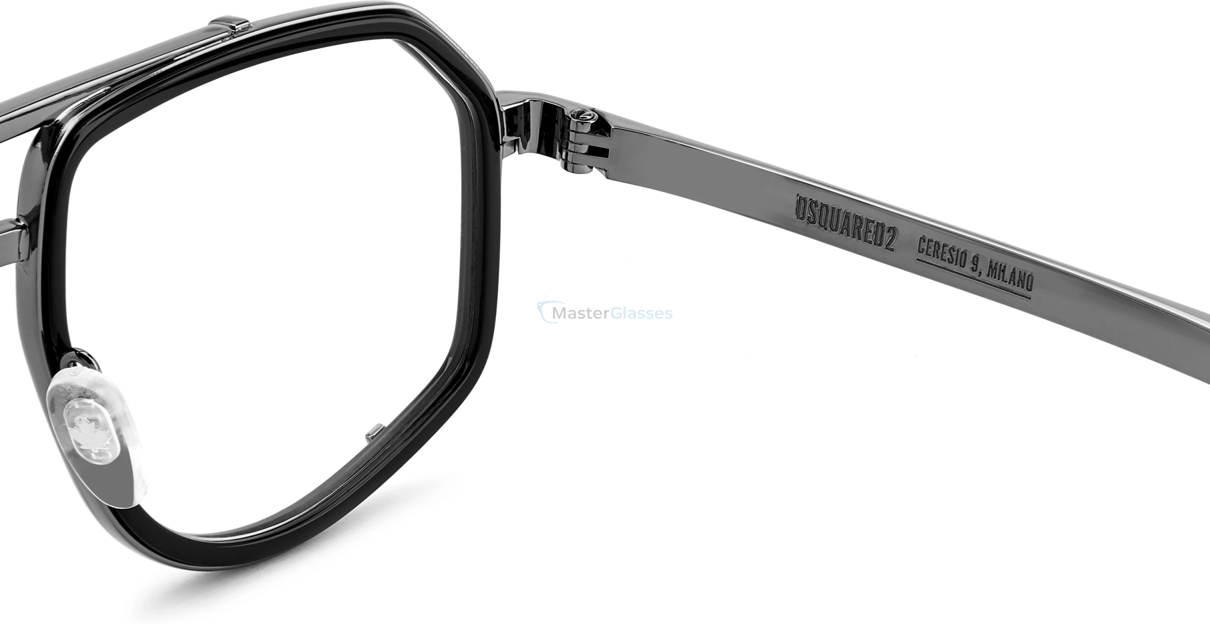 Оправа DSQUARED2 D2 0191 ANS Black Dark Ruthenium