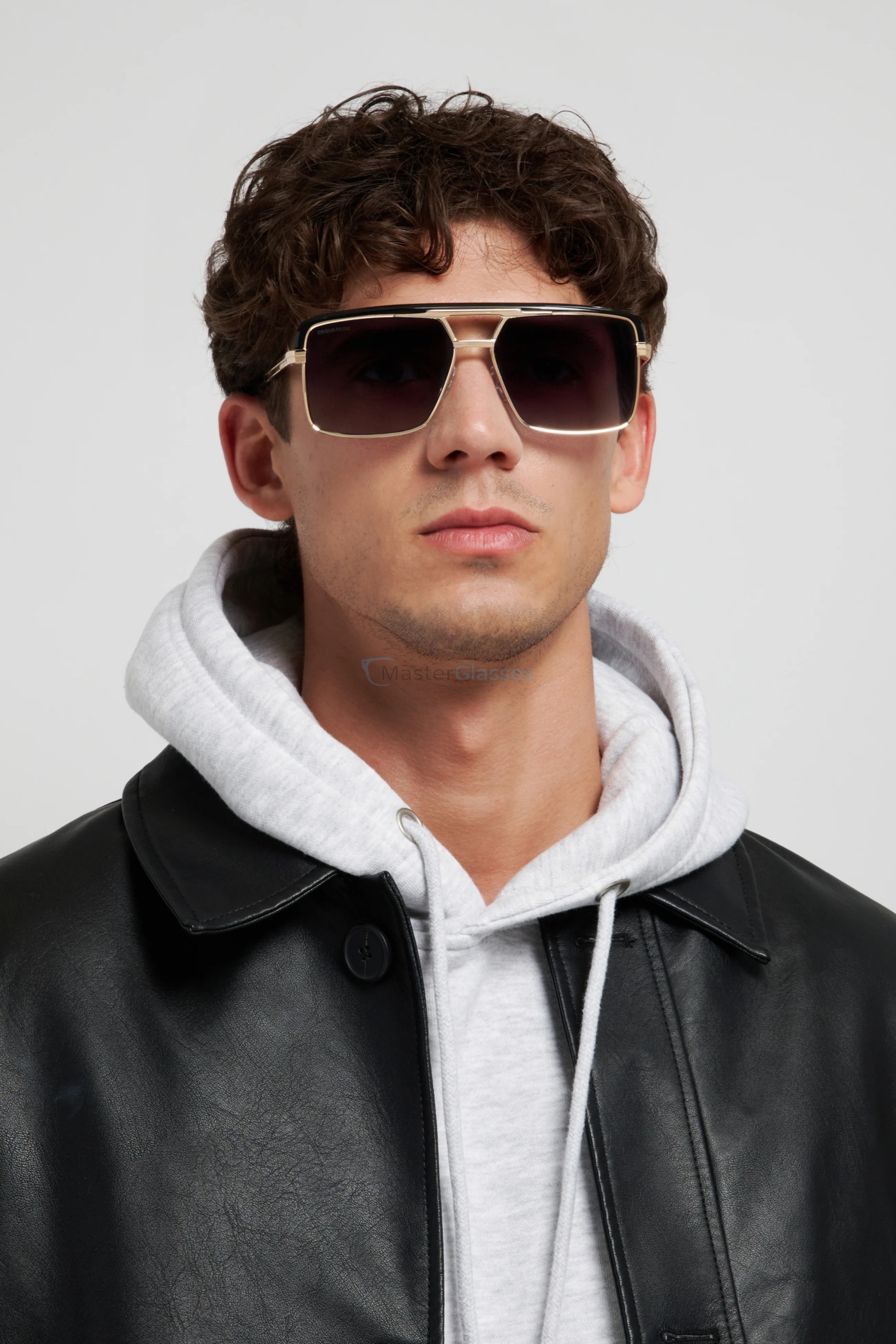 Солнцезащитные очки DSQUARED2 D2 0212/S 2M2 Black Gold