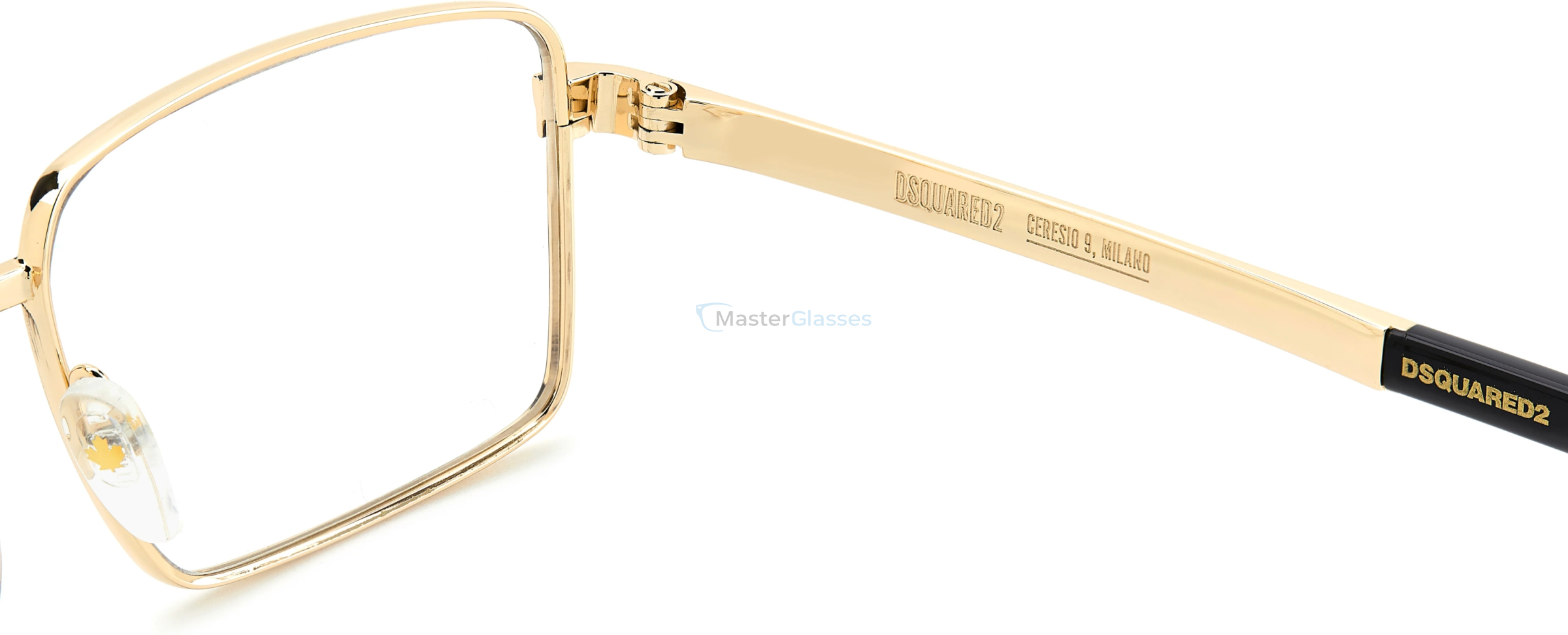 Оправа DSQUARED2 D2 0216 I46 Matte Black Gold
