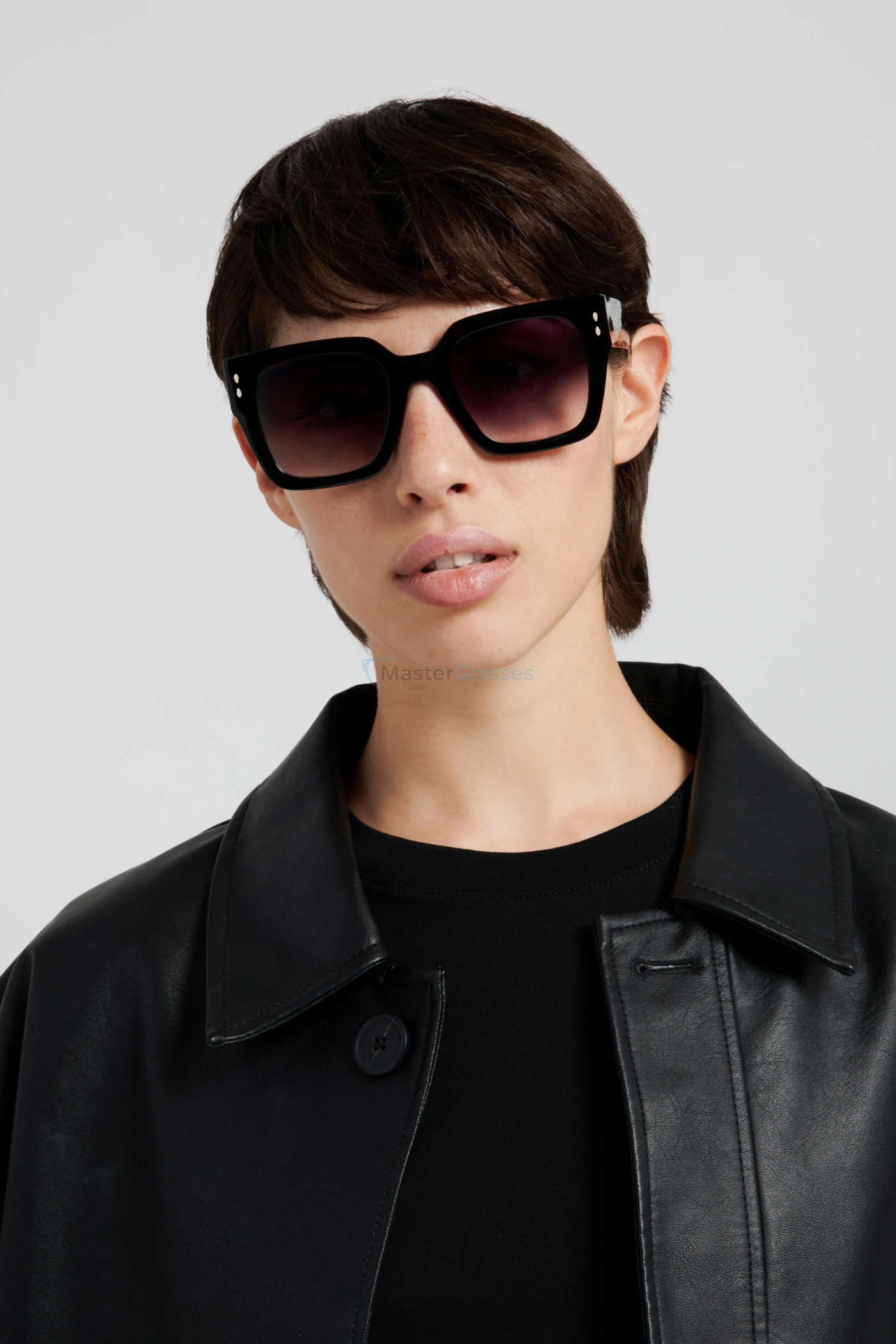 Солнцезащитные очки ISABEL MARANT IM 0287/G/S XHZ Black Marble Grey