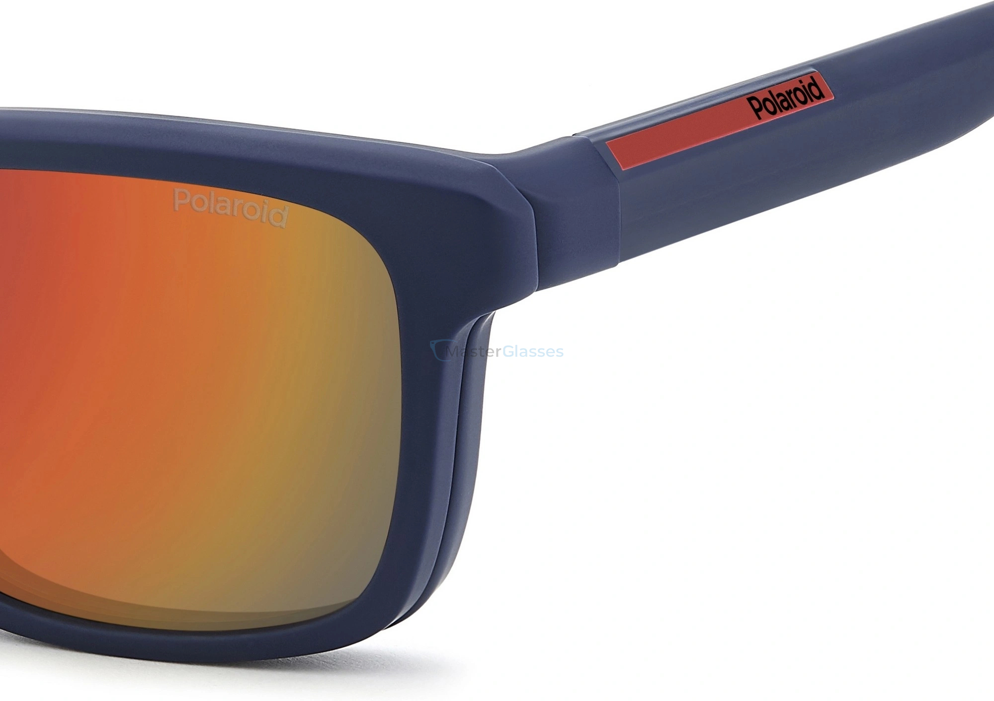 Оправа с солнцезащитным клипоном POLAROID PLD D641/C FLL Matte Blue