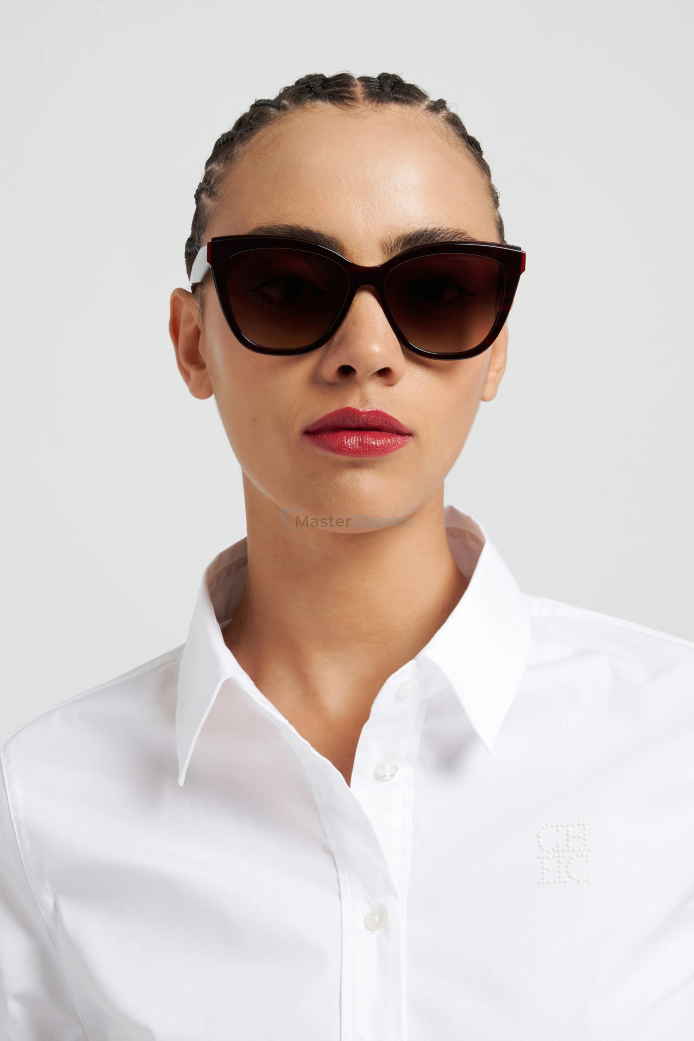 �������������� ���� CAROLINA HERRERA HER 0402/S 0UC Red Havana