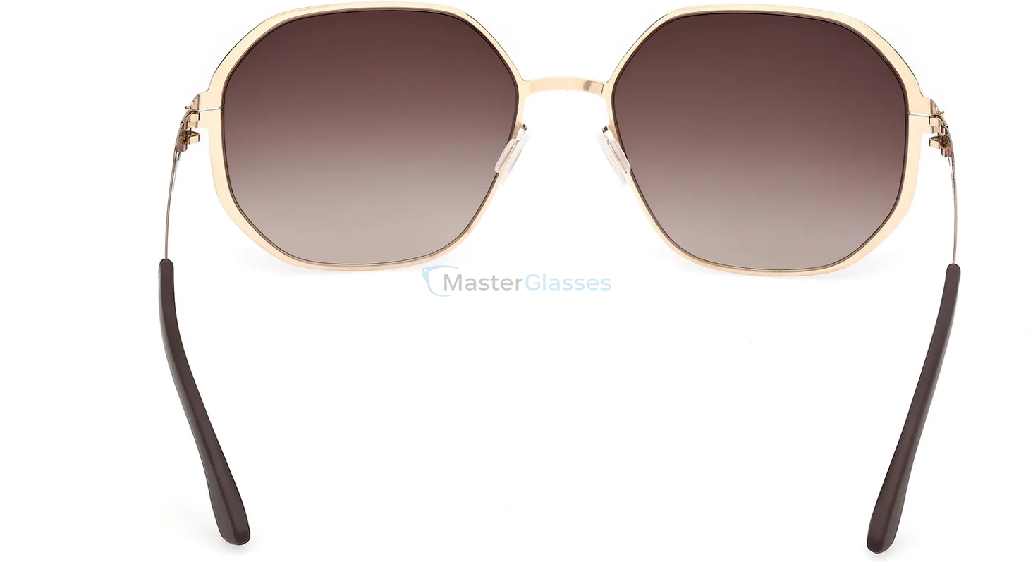 Солнцезащитные очки ic! berlin IC DOMINICA MILLENNIAL PINK-ROSE GOLD/NOUGAT 59