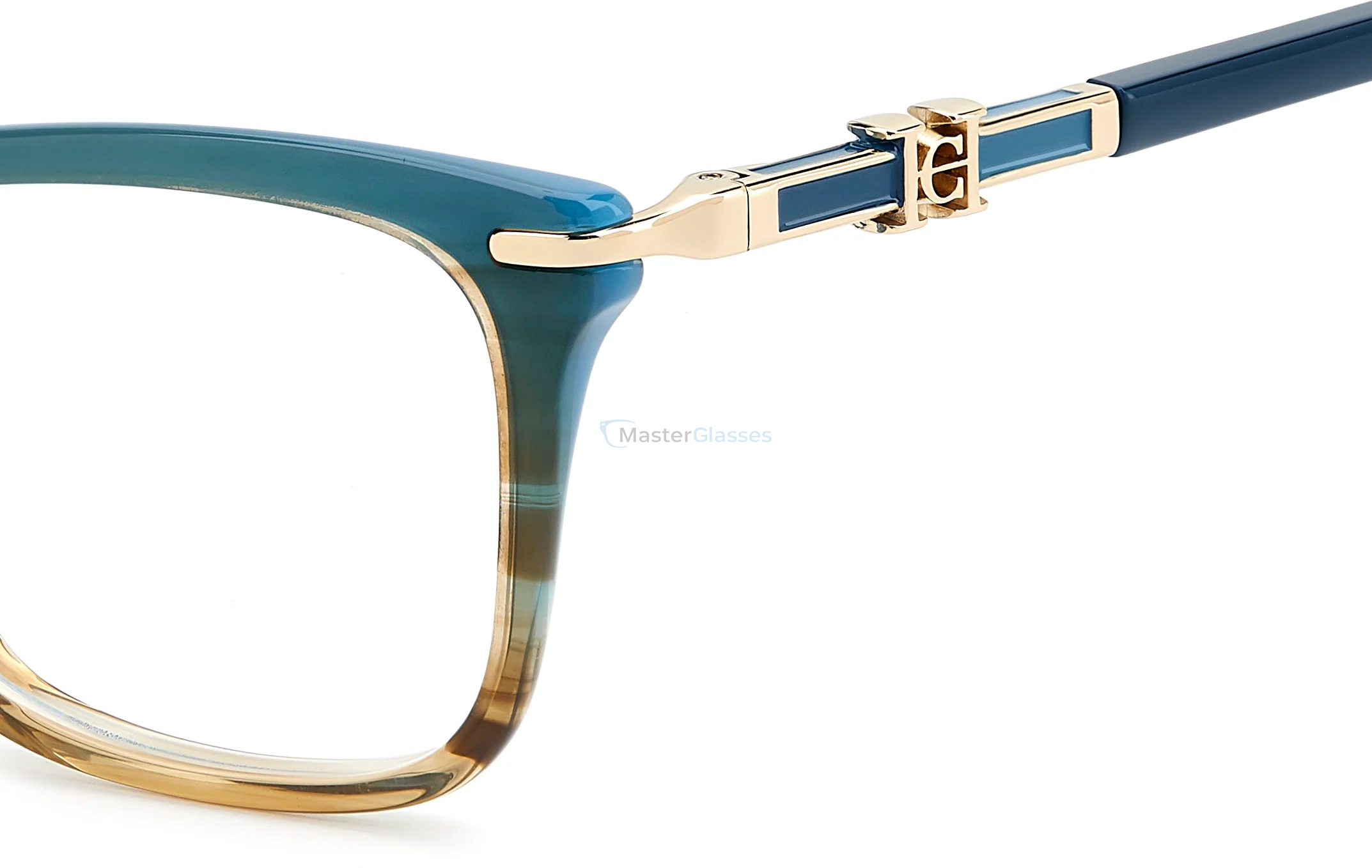 Оправа CAROLINA HERRERA HER 0423/G RFD Green Stripped Brown