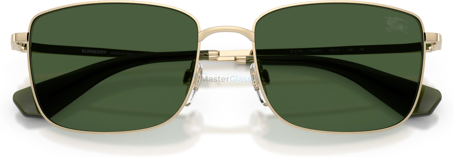 Солнцезащитные очки Burberry BE3178 110971 Gold