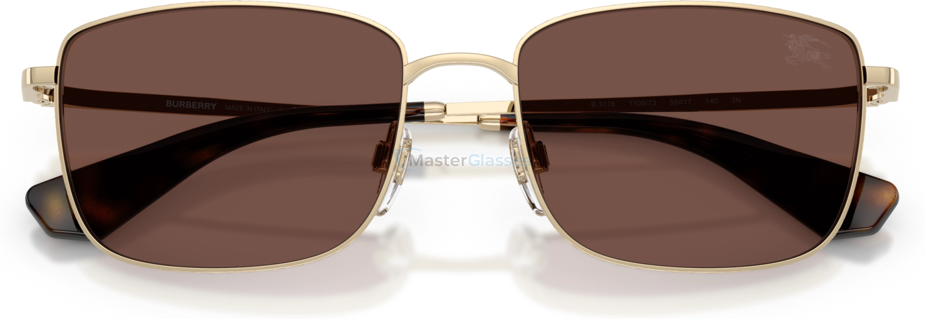 Солнцезащитные очки Burberry BE3178 110973 Gold