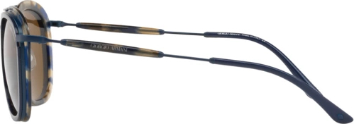 Солнцезащитные очки Giorgio Armani AR6054 317173 Mt Gunmet/top Blue-blue Havana