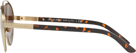 Солнцезащитные очки Giorgio Armani AR6047 30027D Matte Pale Gold
