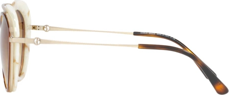 Солнцезащитные очки Giorgio Armani AR6055 30132L Pale Gold/red Havana-beige