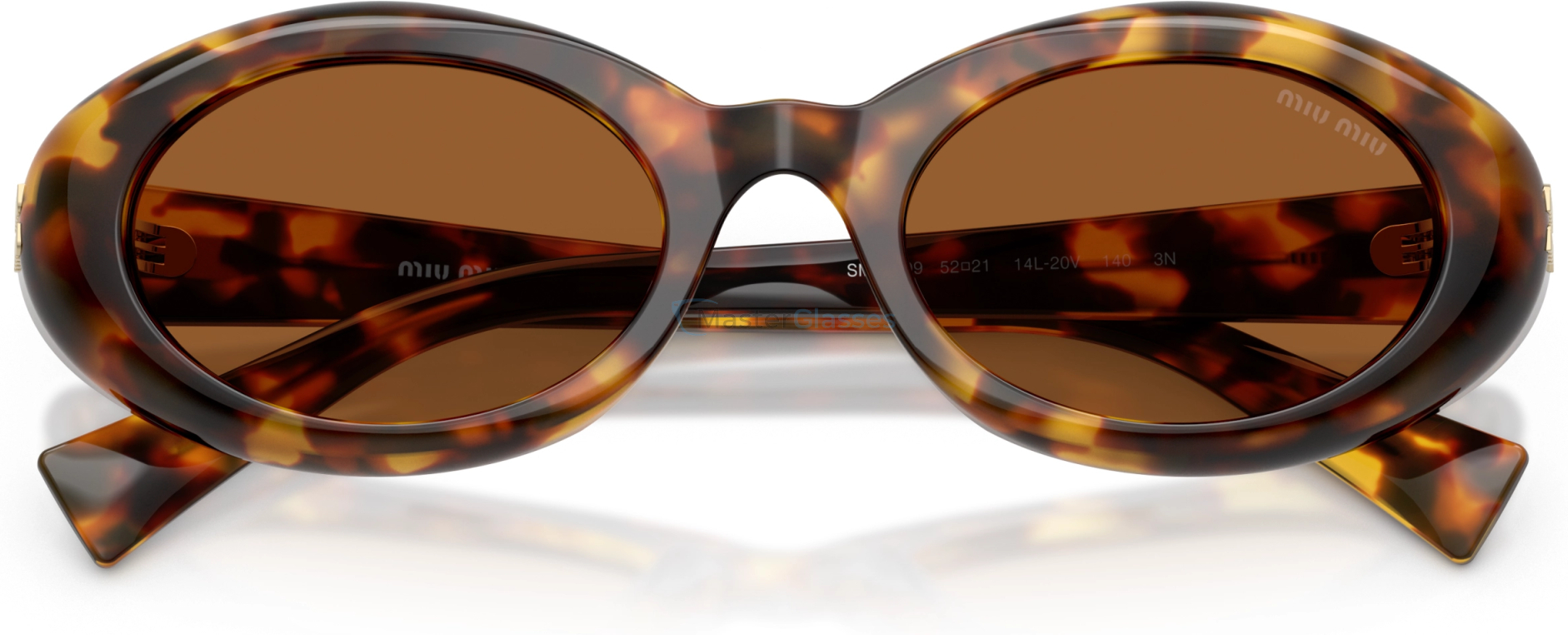 Солнцезащитные очки Miu Miu MU B09S 14L20V Tortoise