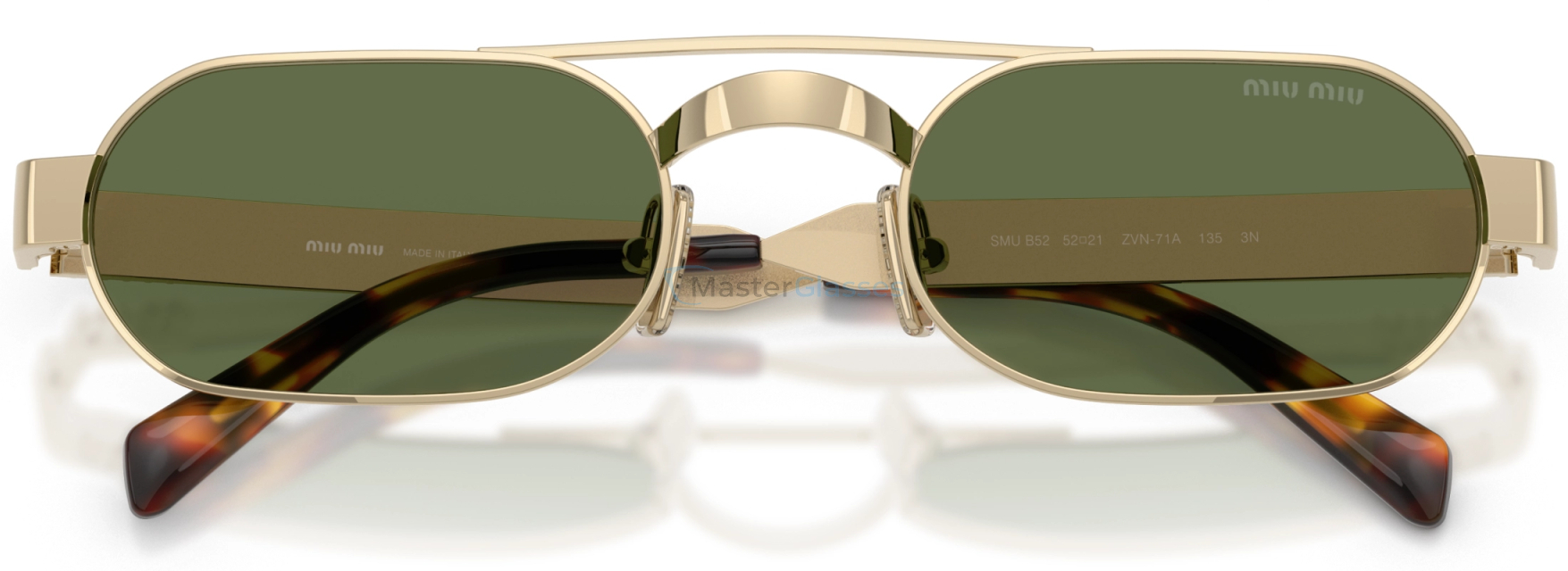 Солнцезащитные очки Miu Miu MU B52S ZVN71A Gold