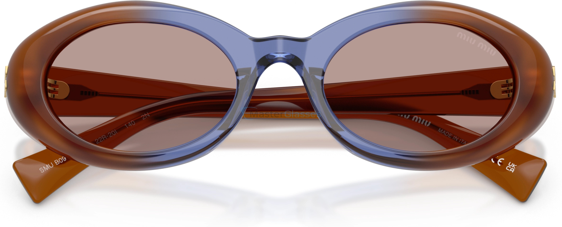 Солнцезащитные очки Miu Miu MU B09S 22R20I Brown