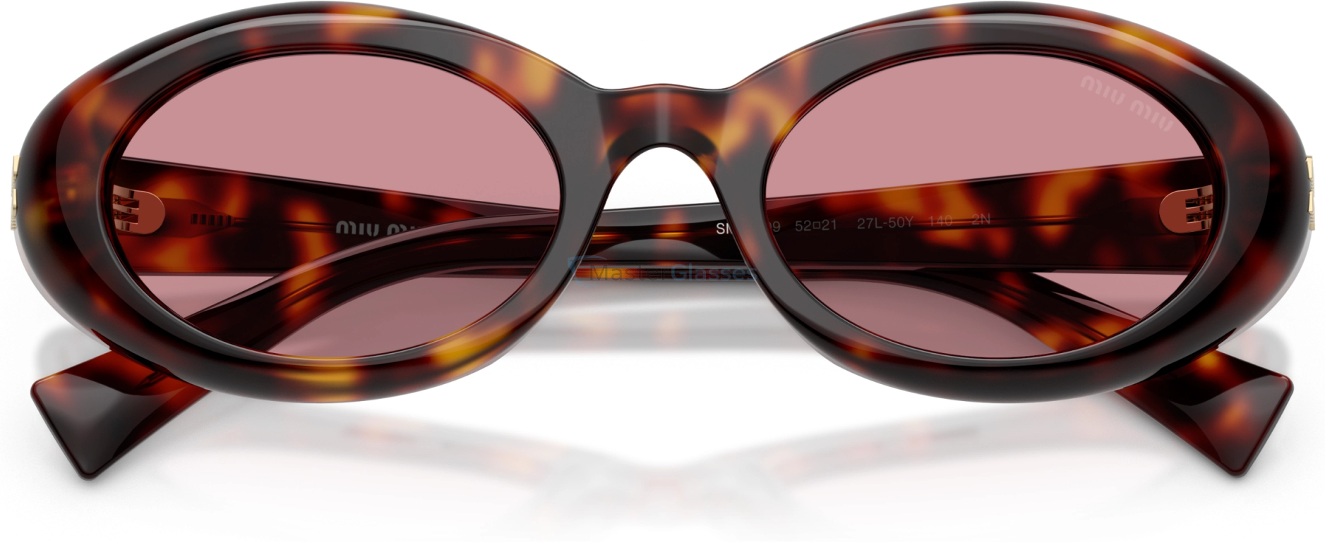 Солнцезащитные очки Miu Miu MU B09S 27L50Y Tortoise
