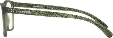  Arnette Akaw AN7125 2471 Matte Transparent Green
