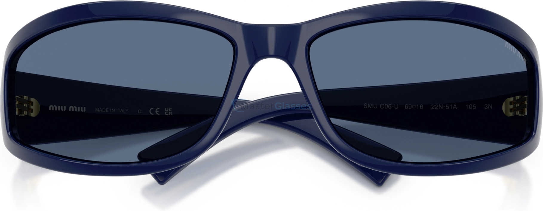 Солнцезащитные очки Miu Miu MU C06SU 22N51A Blue