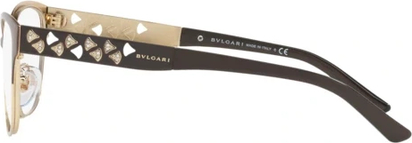 Оправа Bvlgari BV2201B 2044 Bi Color Brown/pale Gold