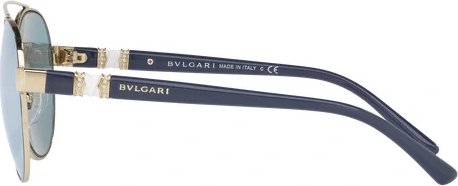 Солнцезащитные очки Bvlgari BV6085B 20206J Blue/pale Gold