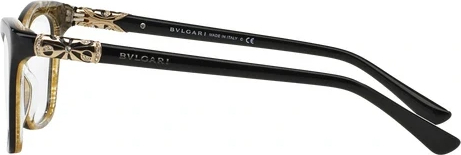 Оправа Bvlgari BV4093B 5325 Top Black On Glitter Gold