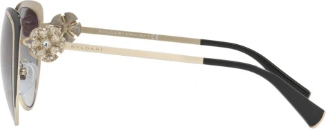 Солнцезащитные очки Bvlgari BV6092B 278/8G Pale Gold/black