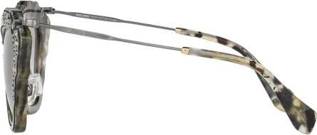 �������������� ���� MIU MIU MU 04QS DHE3H2 Marble White Black