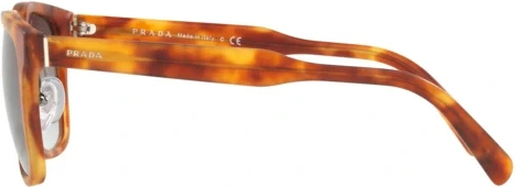   Prada PR 14TS HAJ4S1 Matte Light Havana